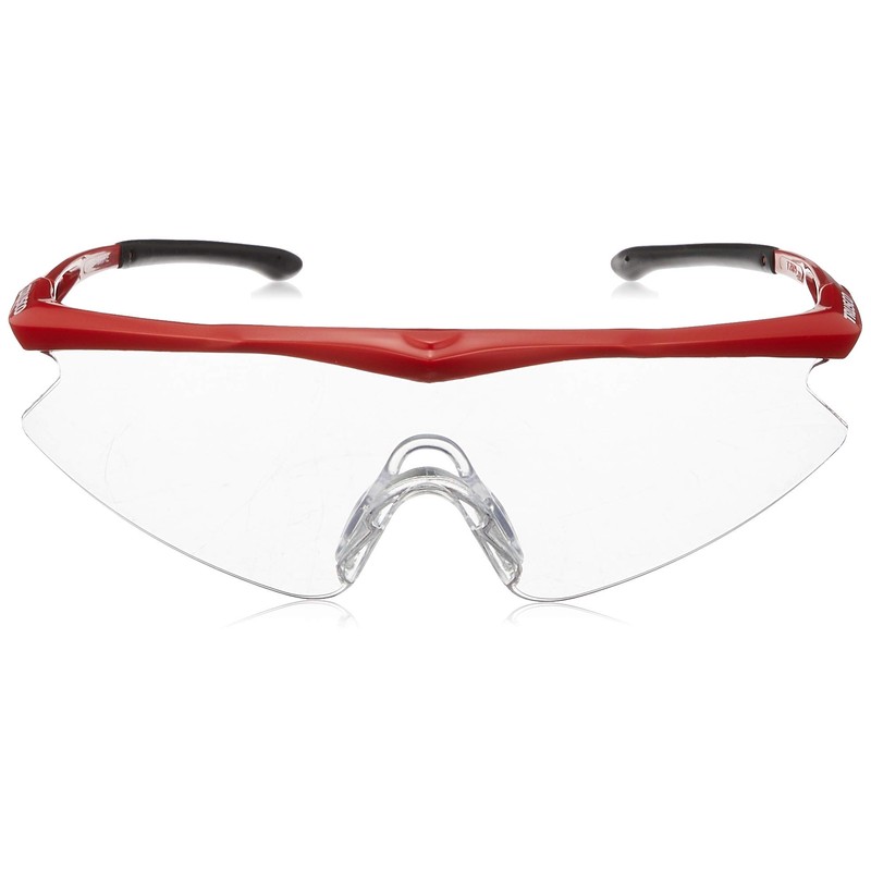 TRUSCO SLR Notebook, Safety Glasses (Sports Type) Frame Red