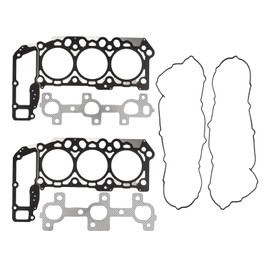 Torchbeam Head Gasket Kit with Bolts HS26229PT-1, ES71129-1 for Liberty 2005-2012, 2005-2010 Grand Cherokee, Dakota, 2007-2011 Nitro, 2006-2010 Commander, 2011 Dakota, Engine Cylinder Head Gasket Set