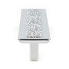 M4TEC Chrome Bar Pull Handle for Kitchen Cabinets, Cupboards, and