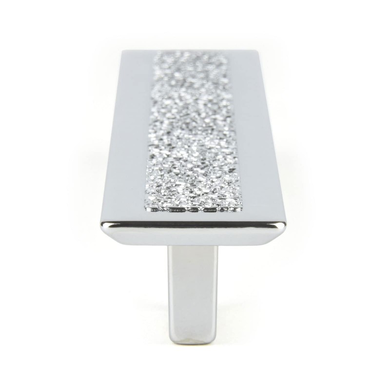 M4TEC Chrome Bar Pull Handle for Kitchen Cabinets, Cupboards, and