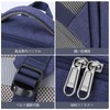 HOMIEE Men's Backpack, Business Backpack, Lightweight, Thin, 15.6 inch, 17.3