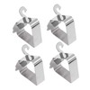 Ciieeo 2sets Adjustable Non Skid Tablecloth Clips Slip Table Cover