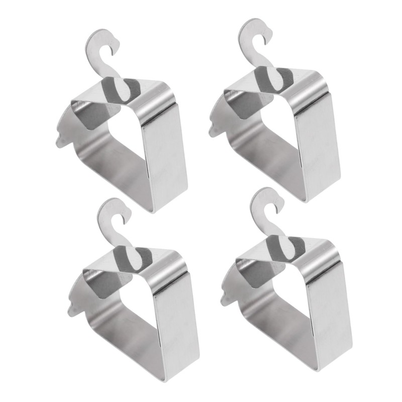 Ciieeo 2sets Adjustable Non Skid Tablecloth Clips Slip Table Cover