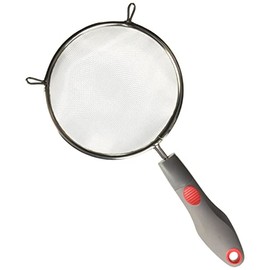 Ekco 48389 Colador con Mango Ergonómico Evolution, Gris, 14 cm