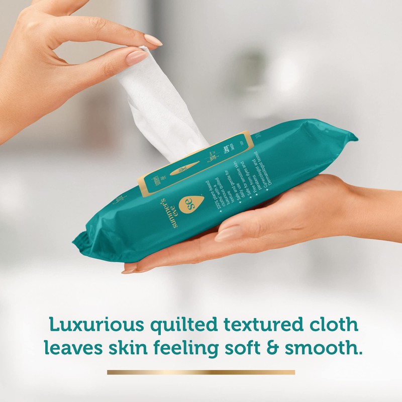 Summer's Eve Spa Calming Chamomile Feminine Wipes, 100% Plant Based*,