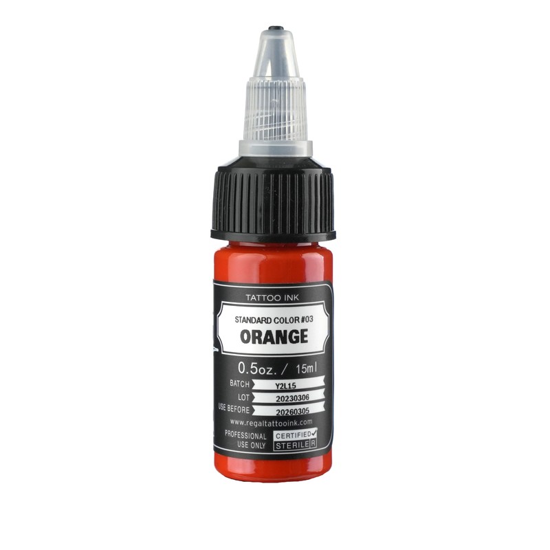 Regal Tattoo Ink (Orange 1/2oz)