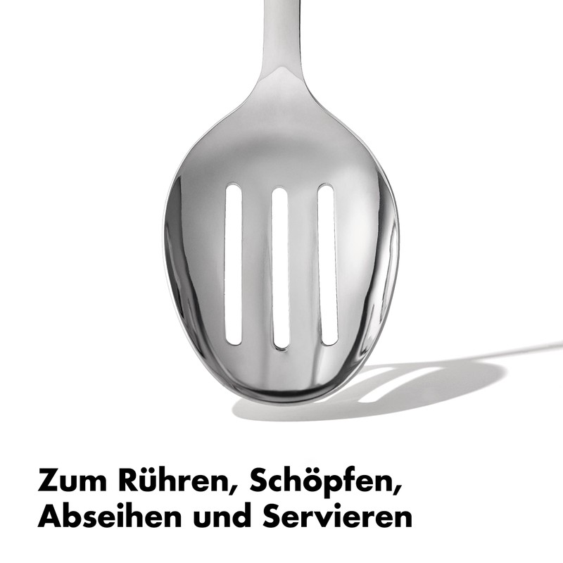 OXO Steel Slotted Serving Spoon
