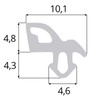 Seiletech.de Window Seal - S-1560 - 15m - Aluplast PVC