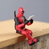 Kokiri Shop Mexico Figura Mini Deadpool para Decoración de Escritorio