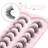 Fake Lashes Natural Wispy Lashes Airy Volume Faux Mink Lashes