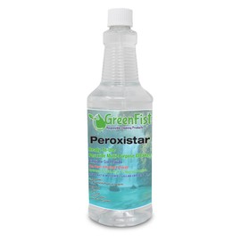 GreenFist PeroxiStar Hydrogen Peroxide All Purpose (Glass, Carpet,Stain Remover) Cleaner (1 Quart Ready to Use)