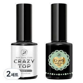 Gracia Giselli Base 14ml + Soft Top Gel 14ml 1 set, Giselli Base 14ml + Soft Top Gel 14ml, 2 sets / 그라시아 지젤리베이스14ml + 소프트탑젤14ml 1세트, 지젤리베이스 14ml+소프트 탑젤 14ml, 2세트