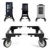 I'Ezonk 5 Inch Casters Wheels All Steel Smoker Stand，Electric Smoker&Vertical