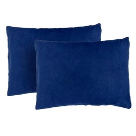 XFGSYXS Camping Pillow for Travel Backpacking Hammock Outdoor Sleeping, Shredded Small Memory Foam Pillow with Removable Cover for Deployment, Airplane and Car Trips