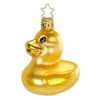 Inge-glas Cute Bath Duck 7.5 cm