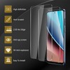 Nixinioo 3 Pack Tempered Glass Screen Protector for Motoroal Moto
