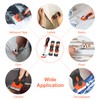 Ywmoml 3 Pack Razor Blade Scraper Set, Includes 30 Plastic