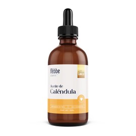 HEBBE Aceite de Caléndula 120 ml | Calma Post Exposición Solar | Prensado En Frío Uso Cosmético | Ideal Para Piel Sensible