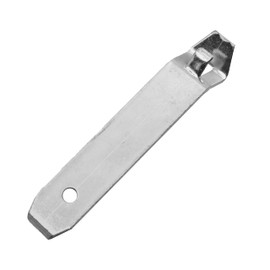 hBARSCI Steel Paint Can Opener/Closer Tool - Made in the USA - Stamped Hole for Key Chain or Carabineer Attachment
