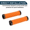 TUCKBOLD Bike Handlebar Grips Covers 128mm Long Lightweight | Bicycle