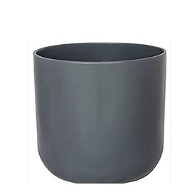 Ivyline Lisbon Planter Light Grey D13.5Cm