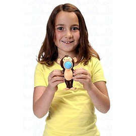 Monkey Popper including 6 Colourful Foam Balls