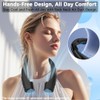 Enituo Portable Neck Fan - Hands-Free, Rechargeable, 6 Speeds