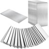 20 Pcs Aluminum Sheets, 5.9"x2"x1/8" Aluminum Plates for Welding, Cutting