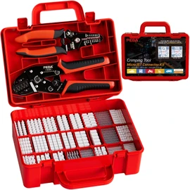 PEBA Micro Crimping Tool Kit, 30 Types JST-SH 1.0mm/GH 1.25mm/ZH 1.5mm/PH 2.0mm Connectors, Crimping Pliers 32-22 AWG for 1.0 mm- 2.0 mm Pitch Pin Terminal - Micro Connectors Pin Crimping Tool Kit
