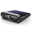 Car Wireless HUD Headup Display Solar GPS Digital Speedometer with
