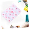 KONTONTY Floral Patterned Fabric Sheet for Sewing and DIY Crafts