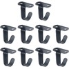 Screw Mount Ceiling Hooks Stainless Steel Under-Shelf Towel Hook Heavy