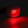 Aramox Lamp Spherical Red Green LED Waterproof Boat Navigation Light