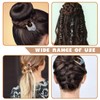 QOWIJEX Pack of 3 U-shaped hairpin French style hair clip