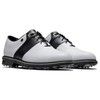 FootJoy Men's Premiere Series-Packard Golf Shoe, White/Black, 9.5