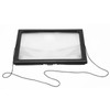 A4 Size Reading Magnifying Glass with LED Light and Stand
