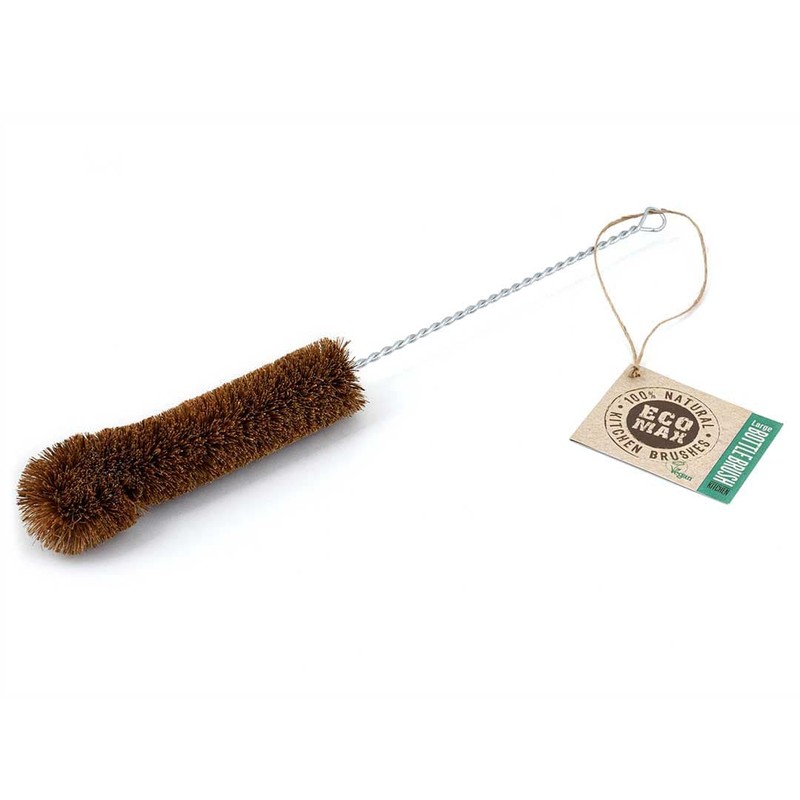 EcoMax Coconut Fibre Bottle Brush, Medium
