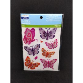 Creatology 3D Layered Butterfly Stickers  Butterflies Purple Pink Scrapbook