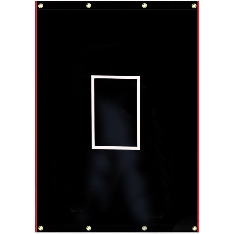 Supvision Batting Cage Backstop with Strike Zone Heavy Duty PVC