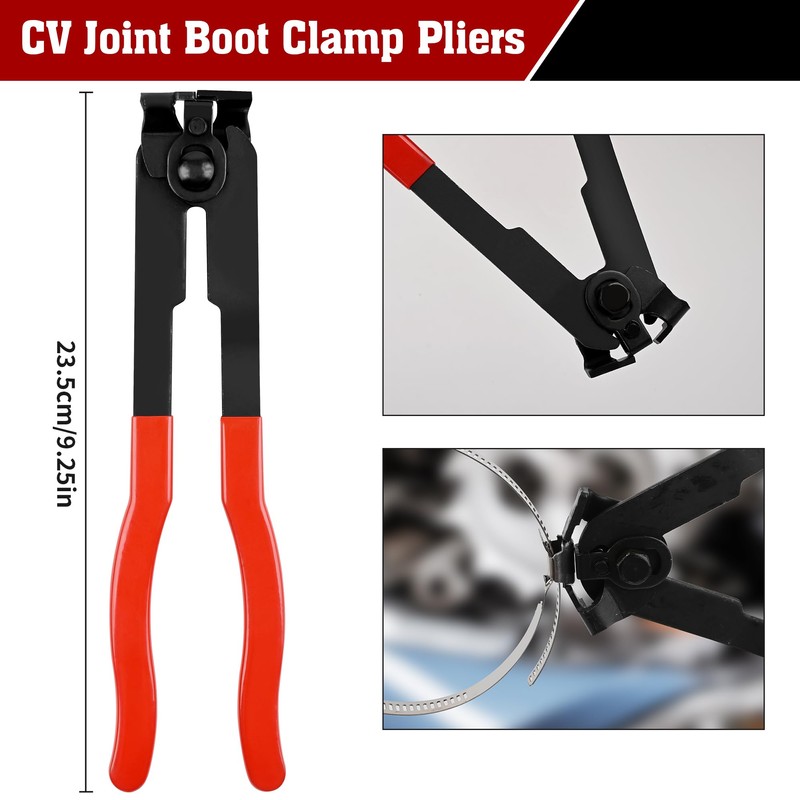 TOOLEAGUE 5Pcs Joint CV Boot Clamp Pliers Set,Hose Clamp and