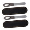 VICASKY Manicure Set 2 Pack Nail Files Stainless Steel Nail
