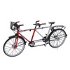 Bicycle Model Tandem Bicycle 1/10 Simulation Bike Detachable for Boys