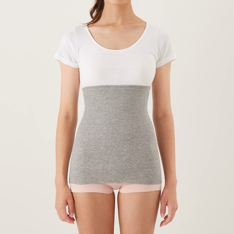 GUNZE CB3500A Women's Belly Band Schiffer 36.5°C Thin Fit, New