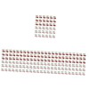 Healeved 180pcs Cherry Nail Rhinestones Manicure Charms Nail Gems Easy