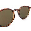 Classic Round Boston Sunglasses, Tortoise Shell x BROWN