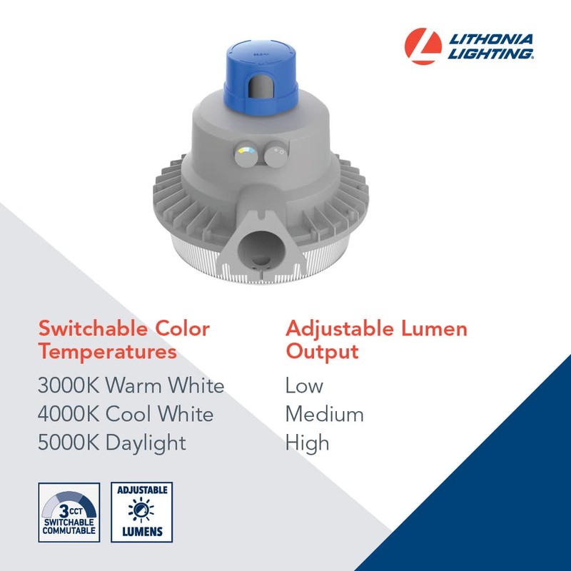 Lithonia Lighting BarnGuard LED Barn Light, Dusk to Dawn Outdoor