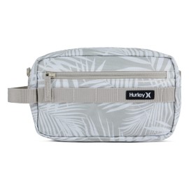 Hurley Unisex-Adults Small Items Travel Dopp Kit, Silver Lining, One Size