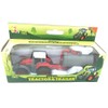 Keycraft Farm Tractor and Trailer 12cm - One Sent at