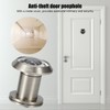 4Pcs Copper Anti Theft Safety Door Viewer Peephole with Back