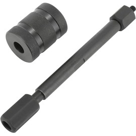 Diesel Injector Puller Tool with Slide Hammer, Common Rail Injector Removal Tool Remover Injector with M8, M12, M14 Thread Adapter